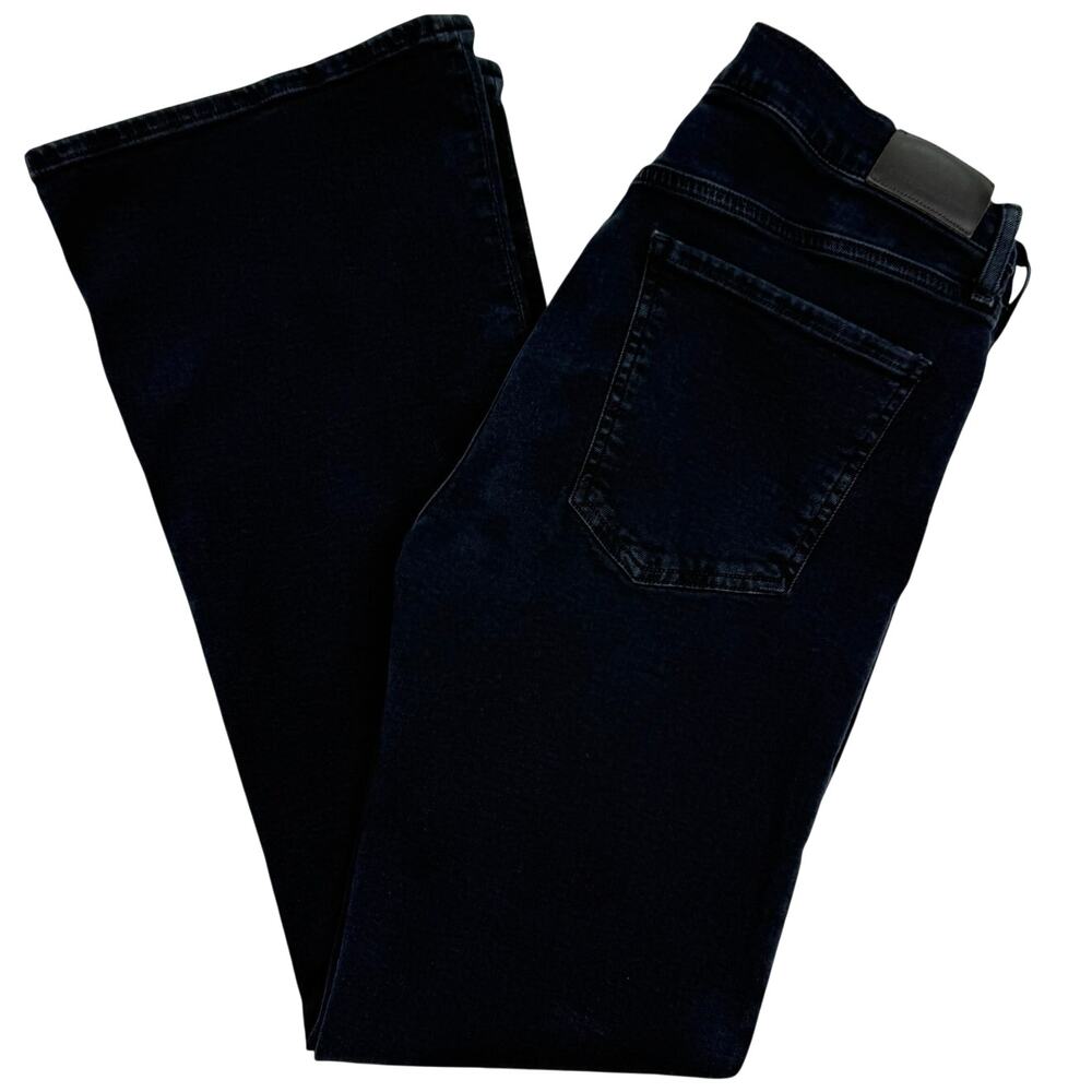 Citizens of Humanity Emmanuelle Slim Bootcut Jeans Dark Navy Black Ink Wash 30
